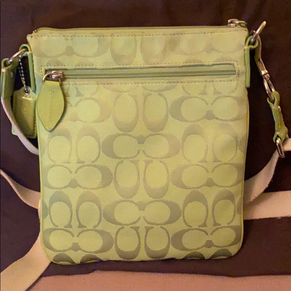 Coach Crossbody Apple Green Gem
